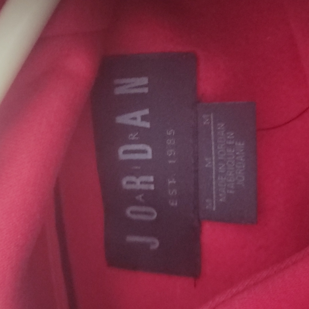 Michael Jordan red hoodie